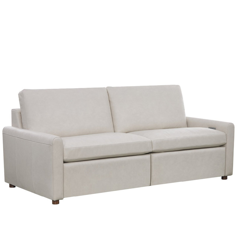 Canapé inclinable en cuir Hyham Markham