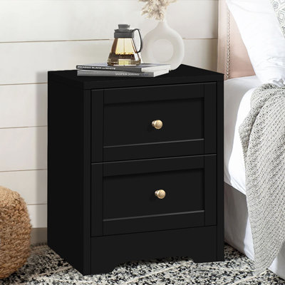39 cm W Iron Bedside Table