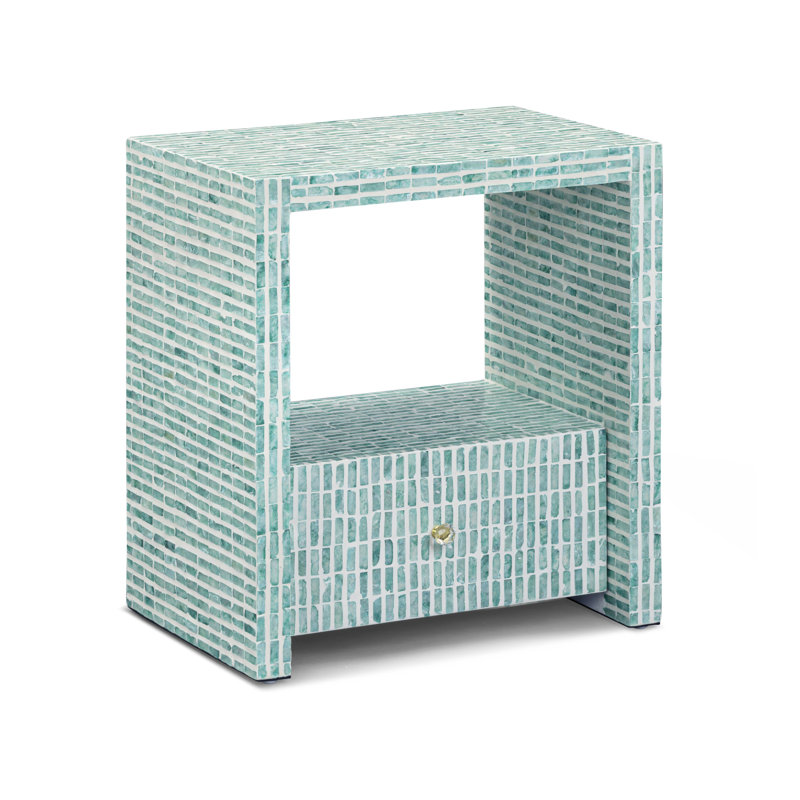 Table de chevet en nacre Tia