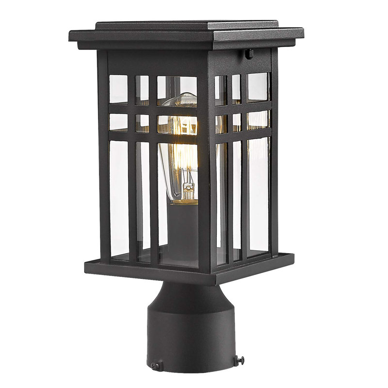 Luminaire extérieur en verre transparent