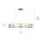 6 - Light Steel Dimmable Drum Chandelier-1440043477