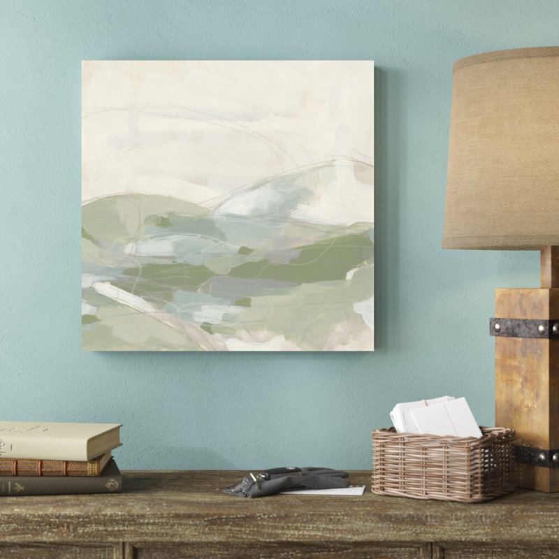 «Moss Vale I» par June Erica Vess - reproduction d'art sur toile tendue, H 20 po x l 20 po
