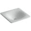 Iron Tones® Metal Rectangular Drop-In Bathroom Sink-262718196