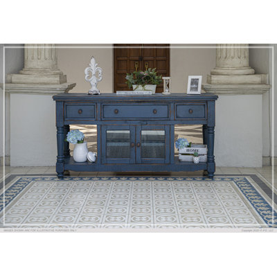 Griselde Solid Wood TV Stand