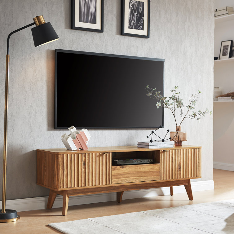 Kimmika 57'' W One-Piece Storage Credenza