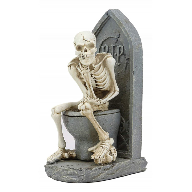 Repose-pied constipated de la structure assise sur les 3/8 de la toilette penseur Macie