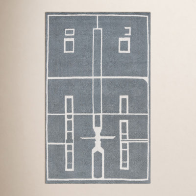 Murcia Hand-Woven Abstract Wool Rug