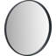 Solid Wood Round Wall Mirror