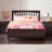 Mission Low Profile Solid Wood Platform Bed with Matching Footboard-83257631-83257628