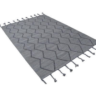 Trumbull Geometric Wool Hand Woven Area Rug