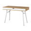 Bureau d'ordinateur moderne à plusieurs rangements