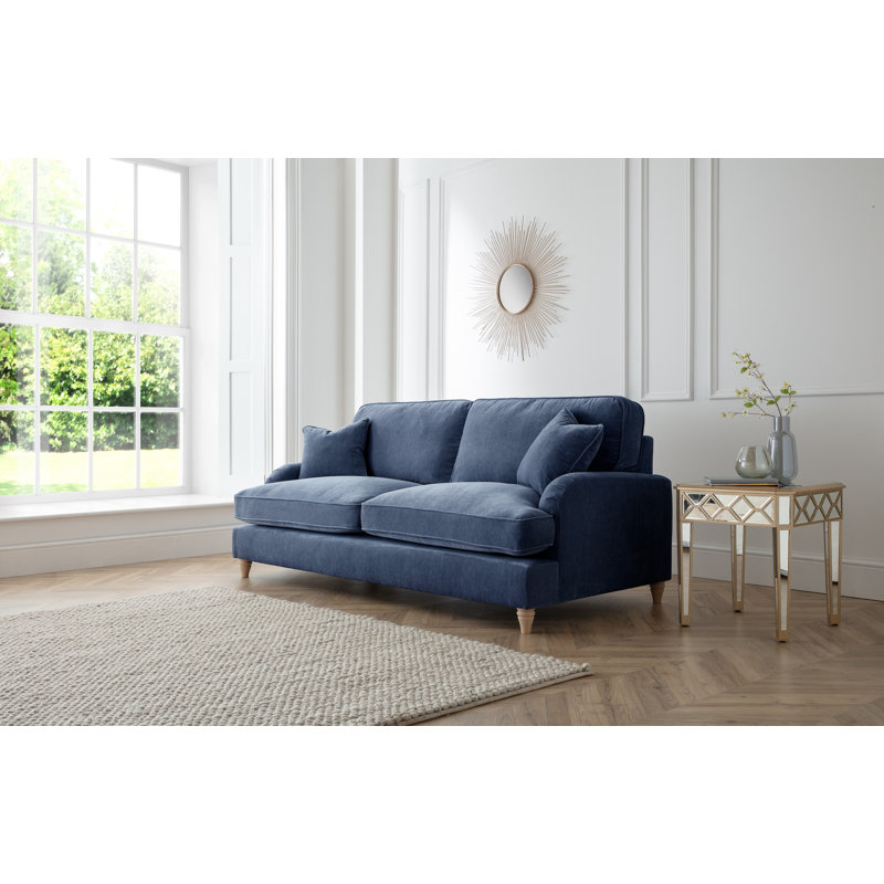 Galilee 3 Seater Sofa, Manhattan Navy