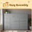 Grand lit escamotable mural avec armoires-169503371