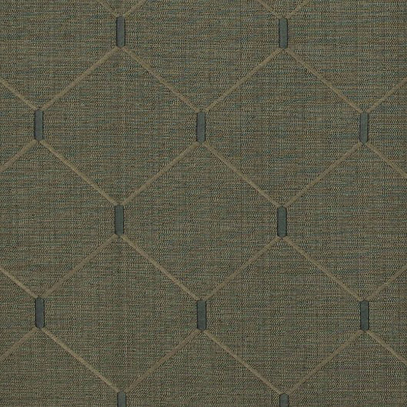 Plutus Kona Embroydery, Some Shine To This, 24 po x 24 po, Gris ardoise