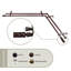 Ensemble de tringle à rideaux double et quincaillerie pour fenêtre Prattsville-273377843-273377853