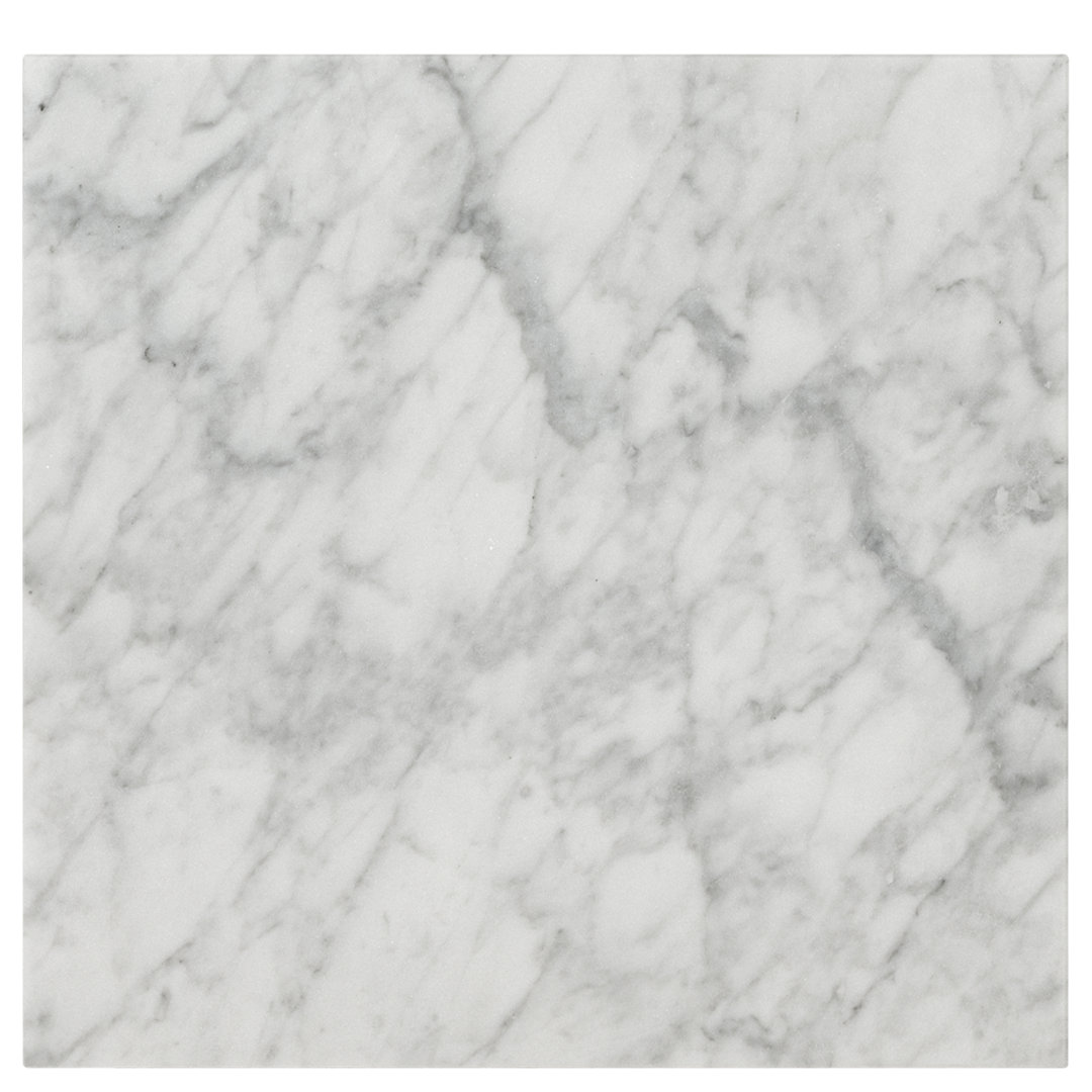 Carrara White 12 in. x 24 in. Polished Marble Floor and Wall Tile Ackland