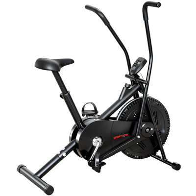 SPORTNOW Exercise Bike for Home Use Quiet Stationary Bike Adjustable Seat