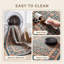 Tapis Waverly traditionnel audacieux de style persan, bleu sarcelle, or et crème, lavable en machine, antidérapant, à poils courts, pour l'intérieur et l'extérieur, adapté aux animaux domestiques, idéal pour le salon, la chambre, la salle à manger, l'entrée, le couloir ou le bureau.-1268022706