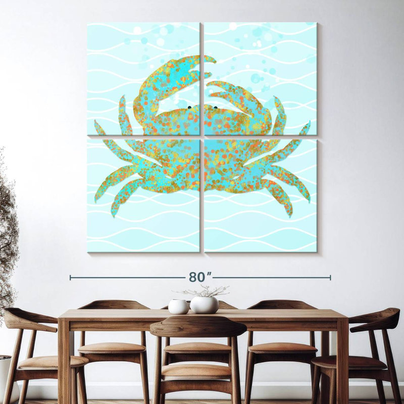 Brampt Kramer Crab, 74" H x 74" W