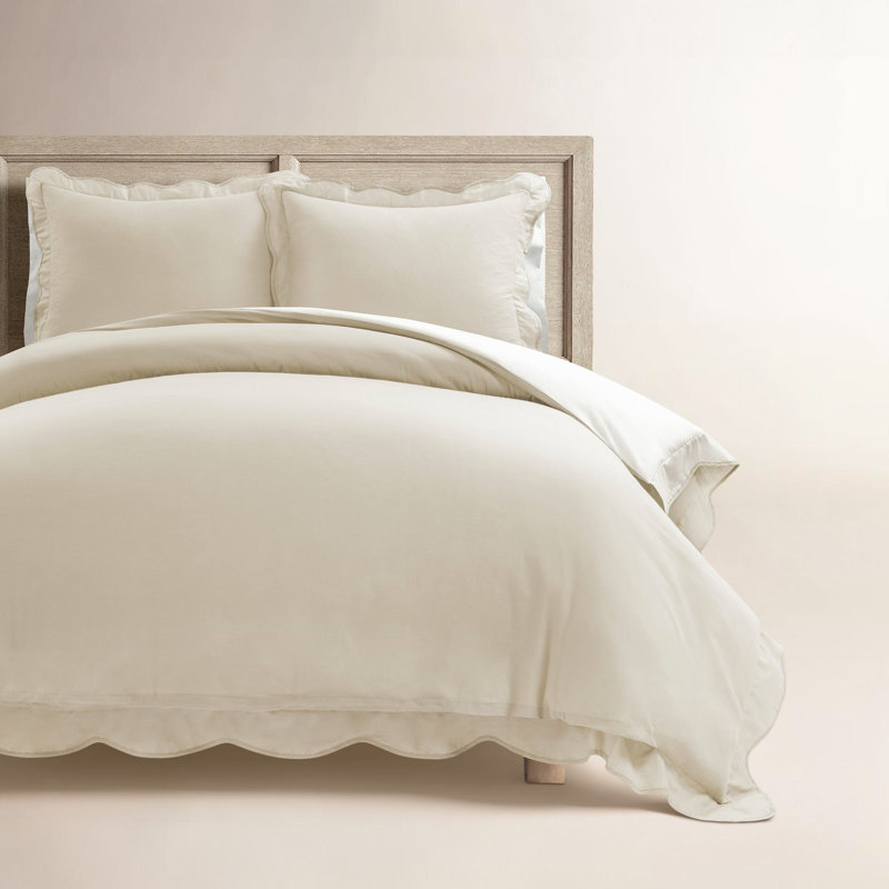 Packard Duvet Cover, King Duvet Cover, Beige