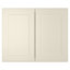 Meuble mural standard HOMEIBRO Cozy Design, 30 po L x 12 po P x 24 po H, en contreplaqué blanc Shaker, prêt à assembler-927042984-927361938