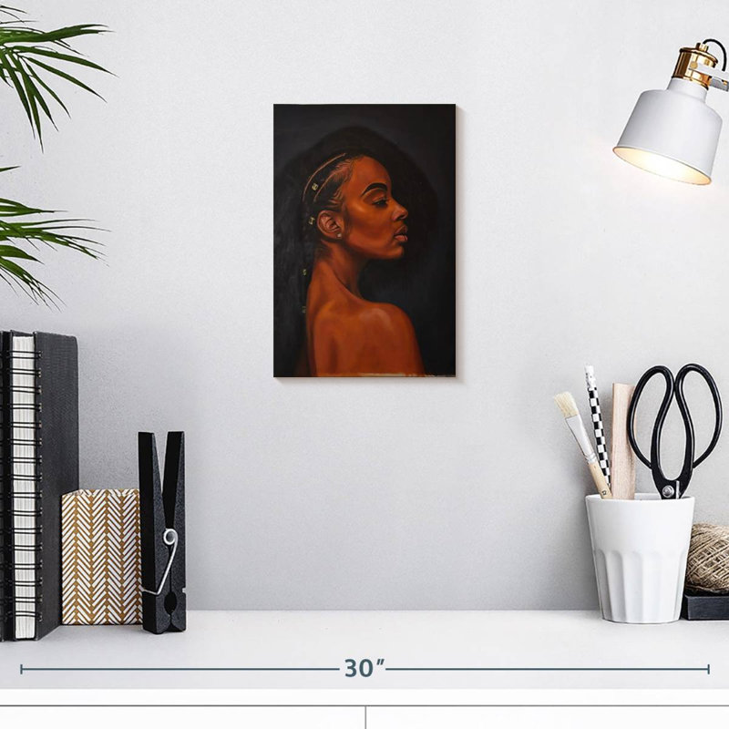 Leisha Black Pride I, 12" H x 8" W
