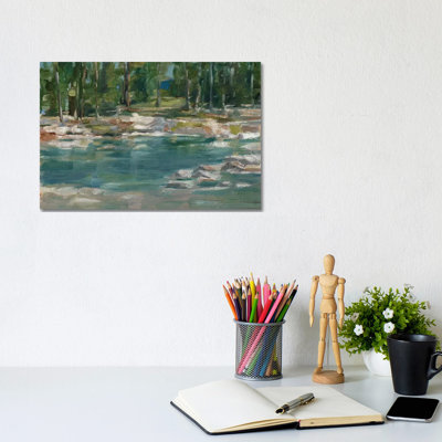 Northwestern Lake I by Ethan Harper - Wrapped Canvas Painting