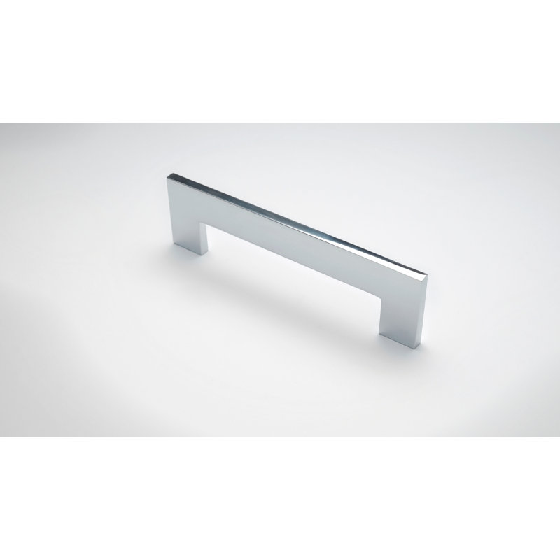 Carissa 12.8 cm centre Bar Handle, Polished Silver