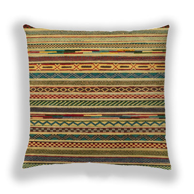 Abstract Reversible Throw Pillow