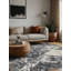 Tapis gris lavable à la machine-848554221
