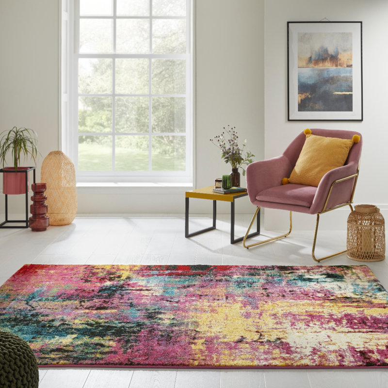 Abstract Area Rug, Rectangular 120 x 170cm