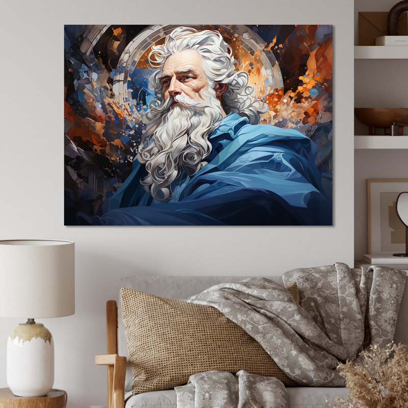 «Solomons saphir monarque de l'Israel antique», reproduction d'art sur toile, H 12 po x l 20 po x P 1 po, Toile tendue