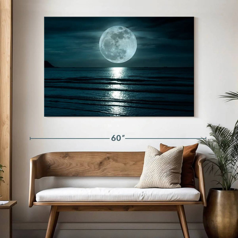 Oberle Big Moon, 34" H x 51" W