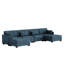 Canapé modulaire en velours côtelé Maelina -107665273-119222694