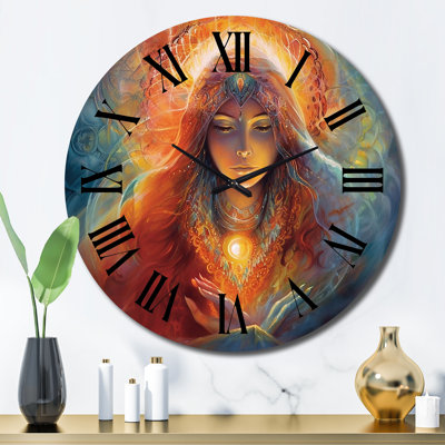 Horloge murale Divine Goddess Incantations