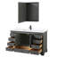 Ensemble de meuble-lavabo simple 60 "avec miroir Deborah-97759008-97759015