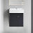 21.6 inch Modern Floating Bathroom Vanity with Ceramic Basin - Perfect for Small Bathrooms, Right side storage-102863270