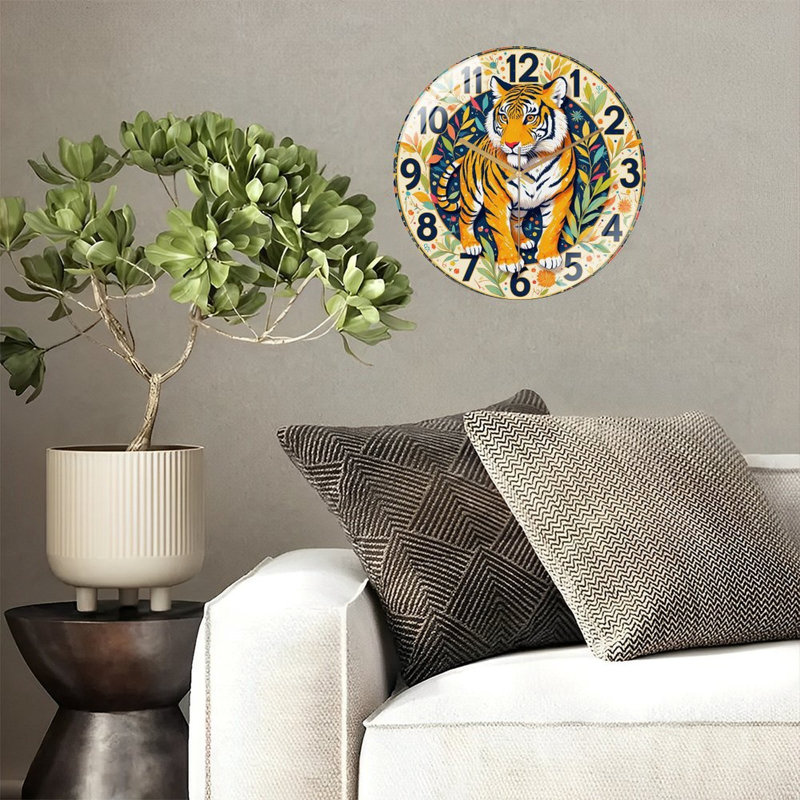 Horloge murale Tiger