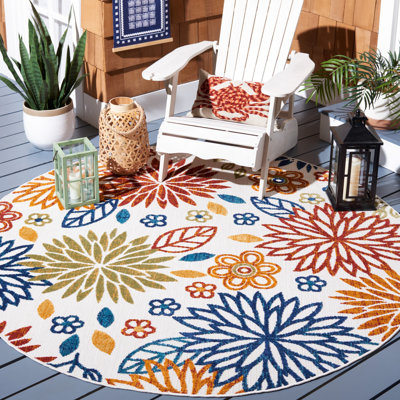 Kellems Performance Floral Indoor/Outdoor Area Rug