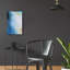  «Blue Wash 1» par Brittany Evans, art mural en verre acrylique, 16 po x 24 po-1515432372