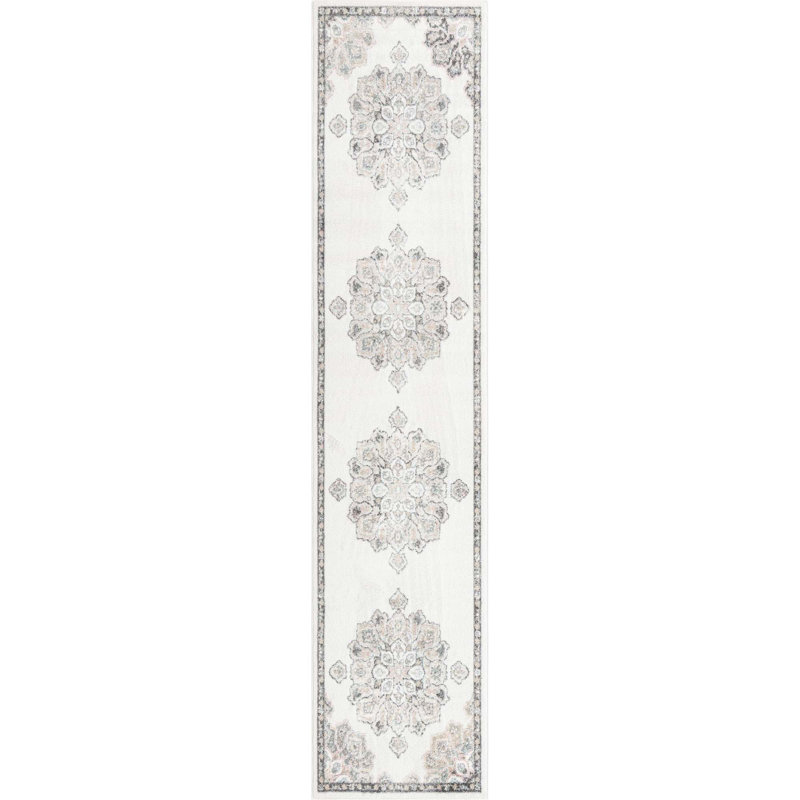 Oriental Indoor Rug, Runner 2'7" x 12'