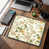 Cream Floral Clover Motif