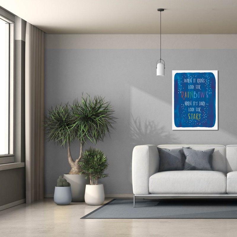 «Rain-stars» par Erin Clark, art mural sur toile, H 34 po x l 26 po x P 1,5 po