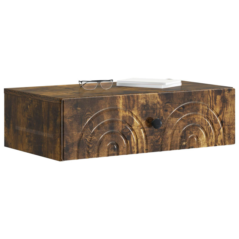 End Table, Smoked Oak