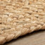 Round Alvertia Geometric Shapes Jute / Sisal Braided Area Rug-1453695615