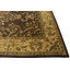 Tapis traditionnel brun foncé 9 pi 5 po x 13 po