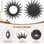 Miroir 24 po Boho Sunburst