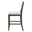Ensemble de 2 tabourets de bar à hauteur de comptoir - Ensemble de 2 tabourets de bar rustiques avec structure en bois d'hévéa (sans table)-2115262839