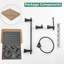 Ensemble de quincaillerie de salle de bain 4 pièces-75304302