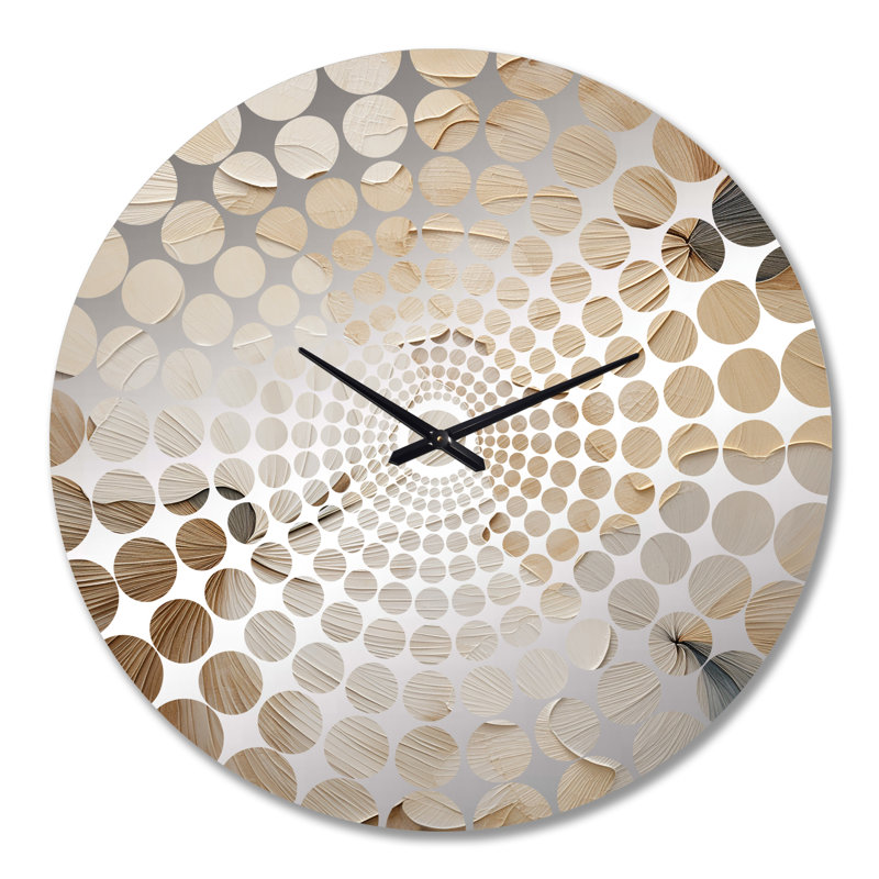 Uzziel - Horloge murale fleurs, Très grand